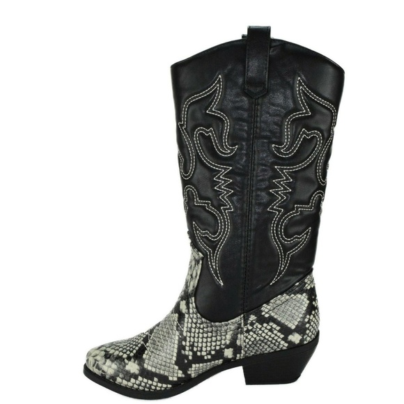 Soda Combat Boots, 8-1/2 - Picture 2 of 8